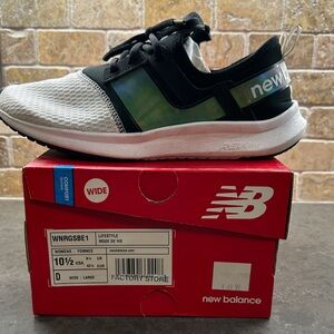 New Balance Sport: Black and White Lifestyle Shoes